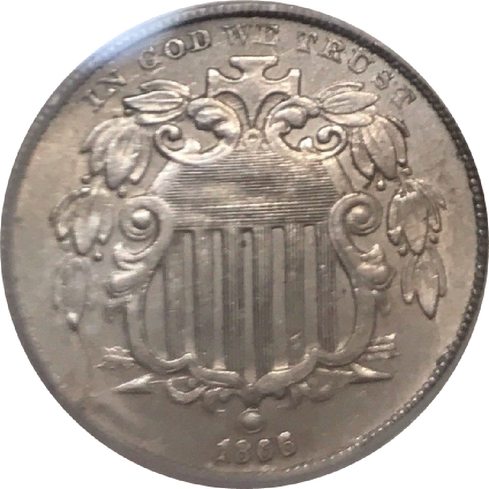 1866-Shield-Nickel-With-Rays